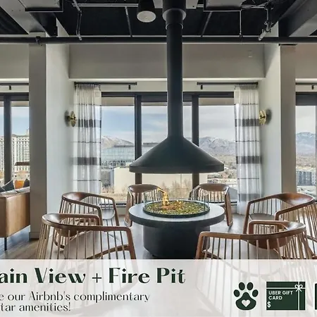 Appartement Downtown Mountain Views Fire Pit Free Pkg Gym